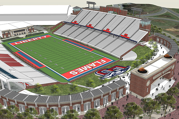 Liberty Set to Expand Stadium to 25,000