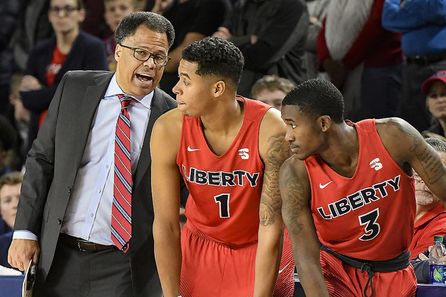 17-0 run propels Liberty to win over Longwood