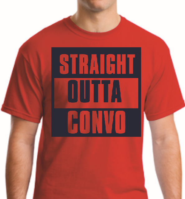 STRAIGHT OUTTA CONVO Shirts now available