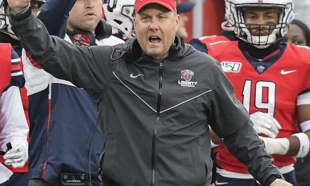 VIDEO: Hugh Freeze postgame as Liberty is bowl eligible
