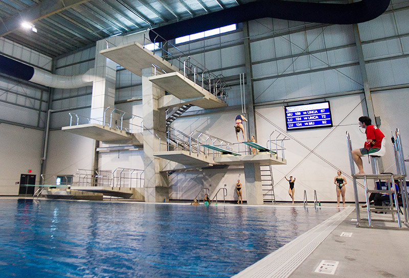 Diving platform collapses at Liberty’s natatorium