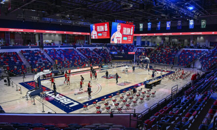 Liberty to host Delaware State at Liberty Arena in December