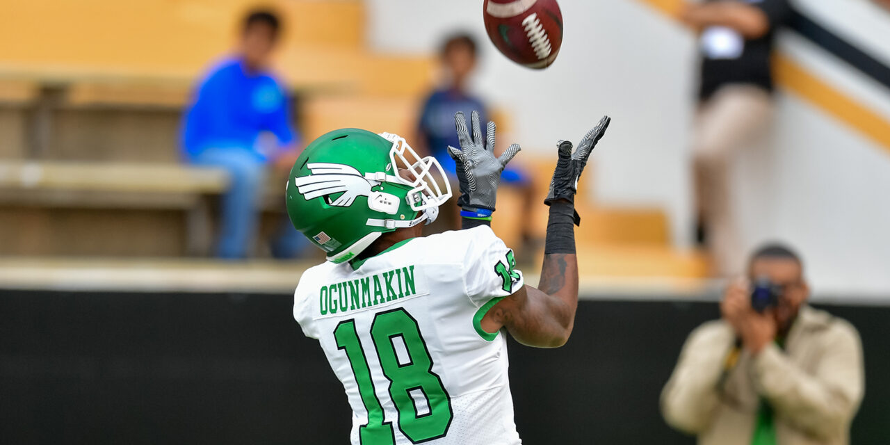 Liberty picks up a commitment from North Texas transfer WR Austin Ogunmakin