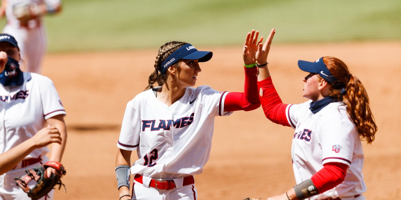 Liberty advances in ASUN Softball Championship with series win over Lipscomb
