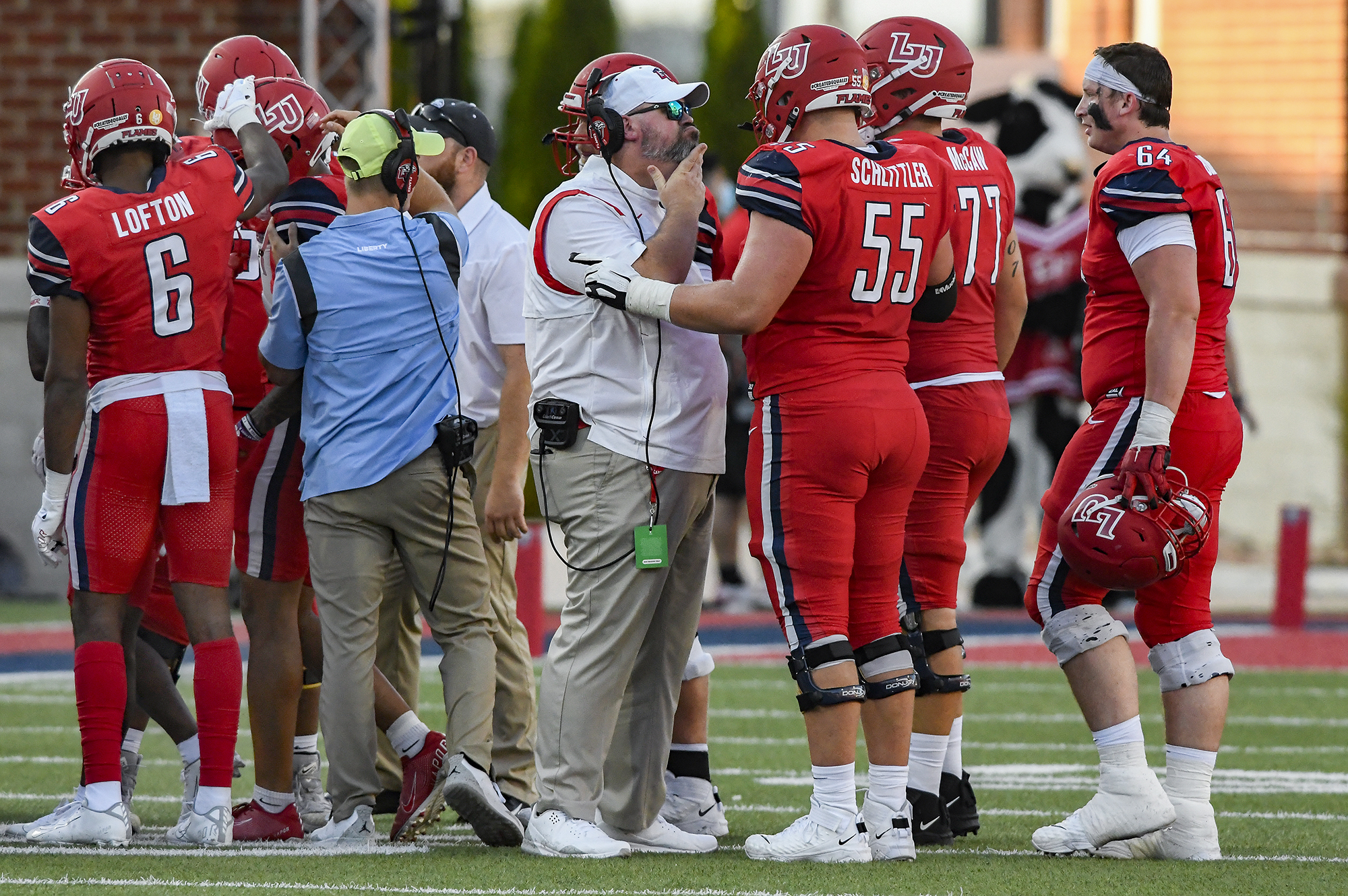 Liberty fighting through several injuries on Offensive Line