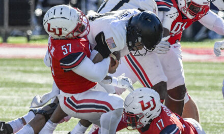 Liberty drops third straight game, falls to Army, 31-16