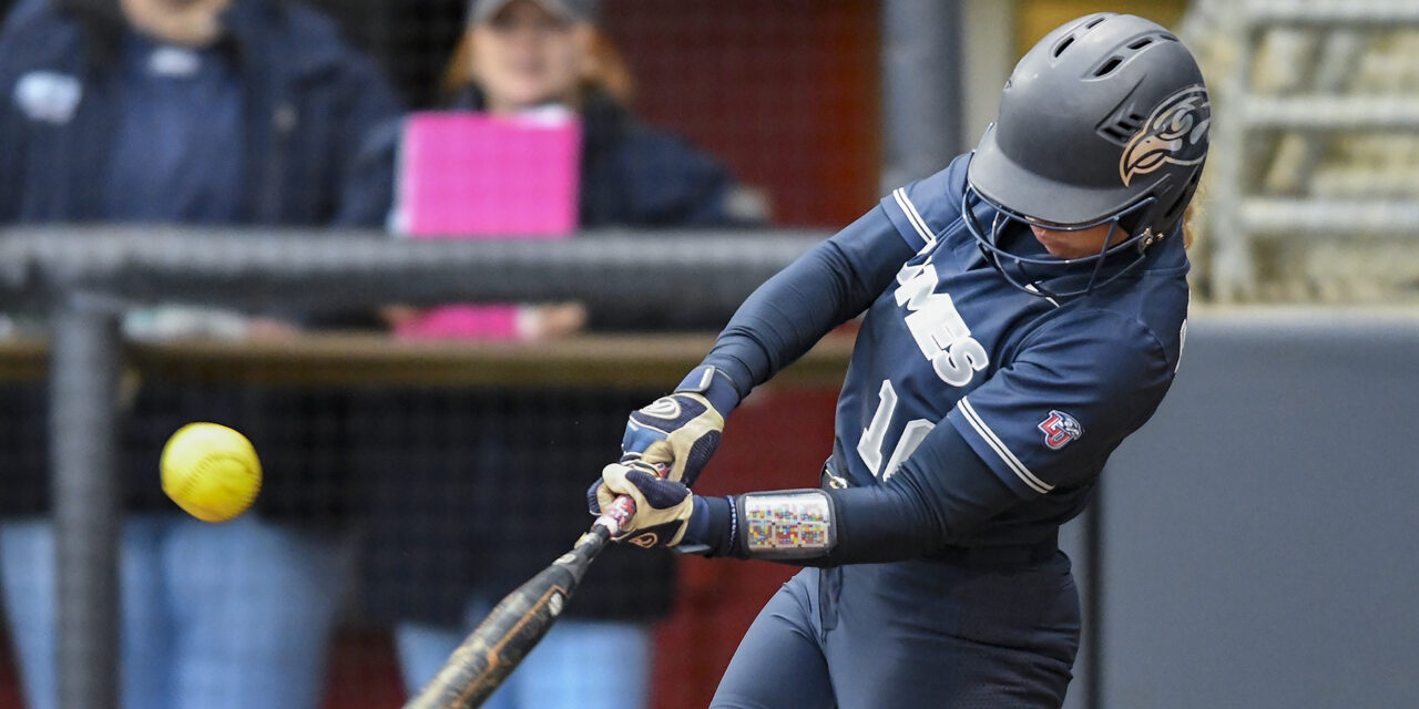Liberty softball sweeps North Alabama A Sea of Red