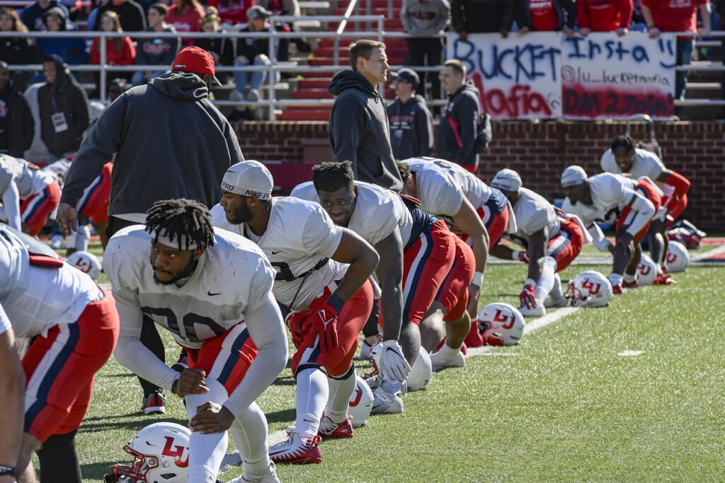 Photo Gallery Liberty Spring Game 2022 A Sea of Red