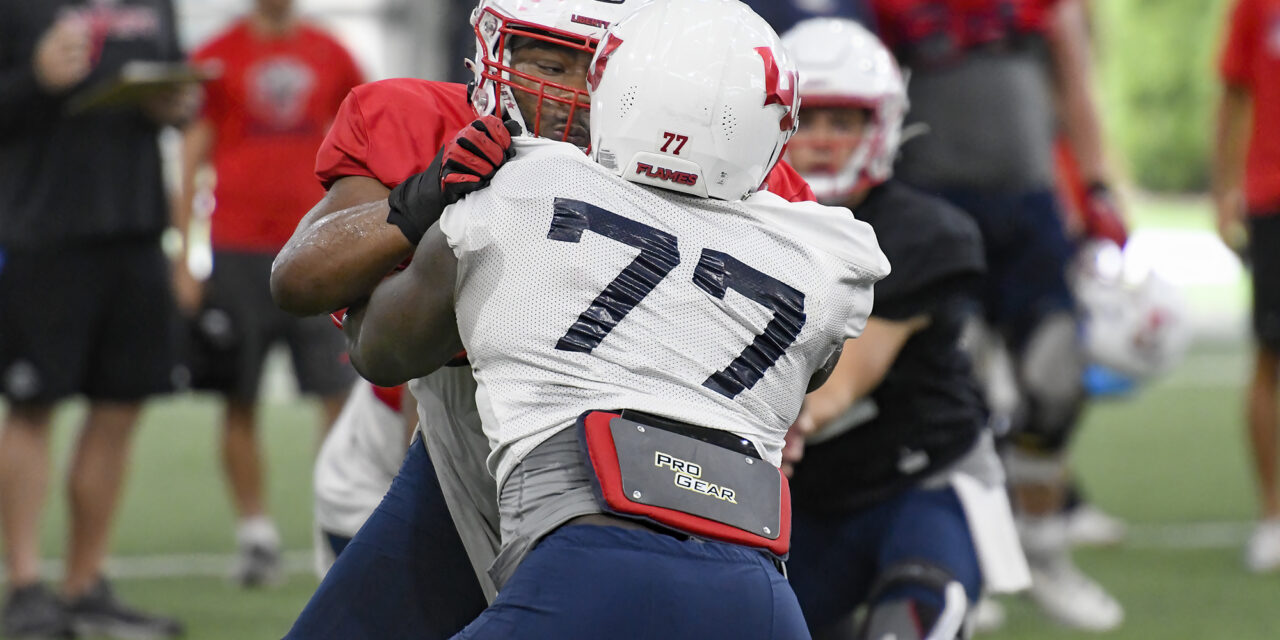Liberty DE Khristian Zachary has big goals for this season