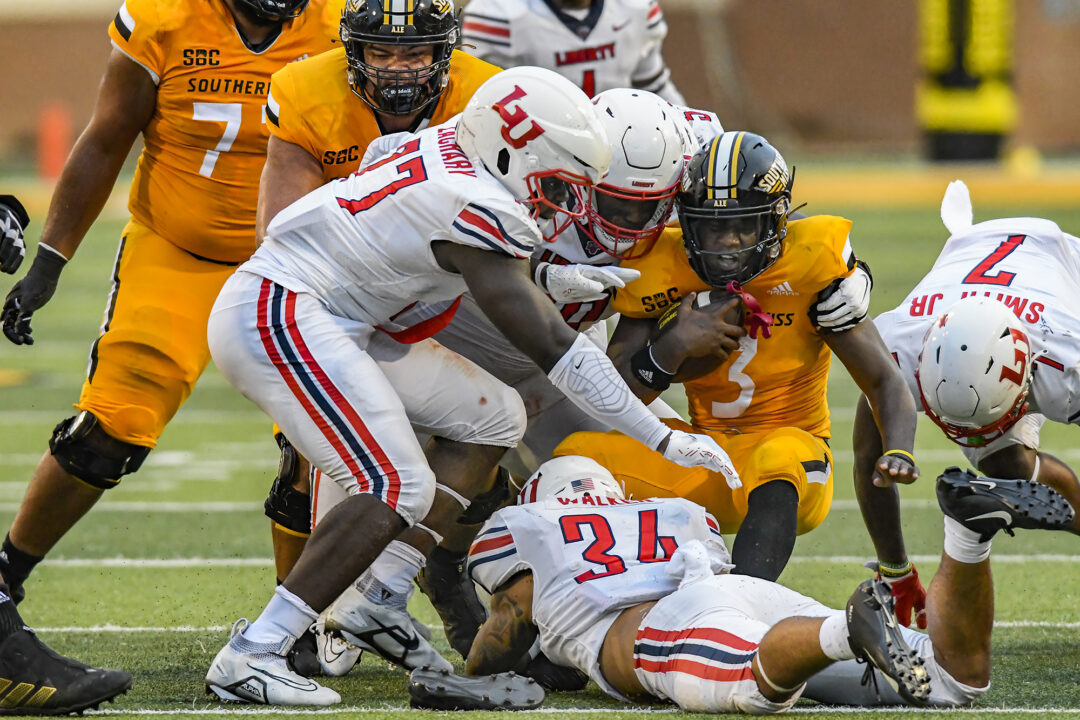 Photo Gallery Liberty vs Southern Miss A Sea of Red