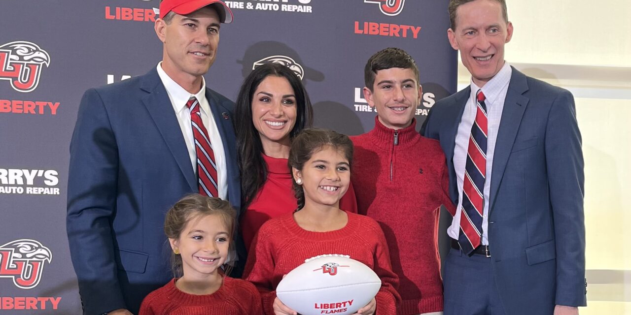 Jamey Chadwell couldn’t pass up the opportunity to be Liberty’s head coach