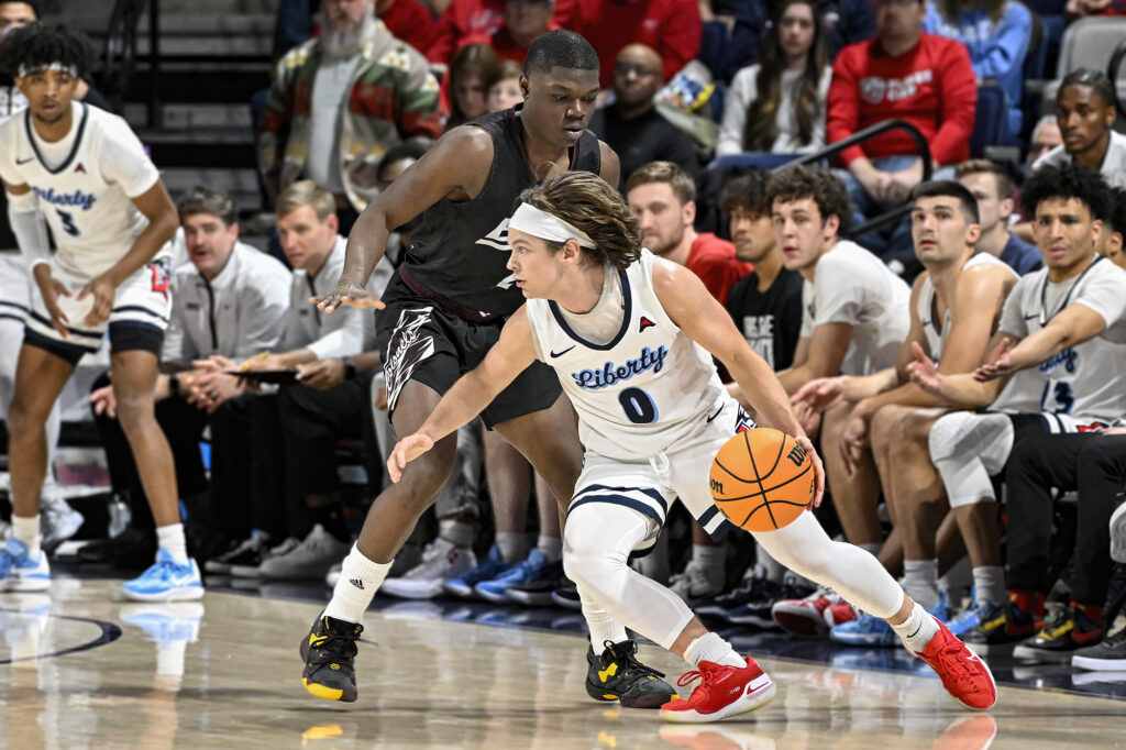 Liberty men’s basketball season photo gallery A Sea of Red