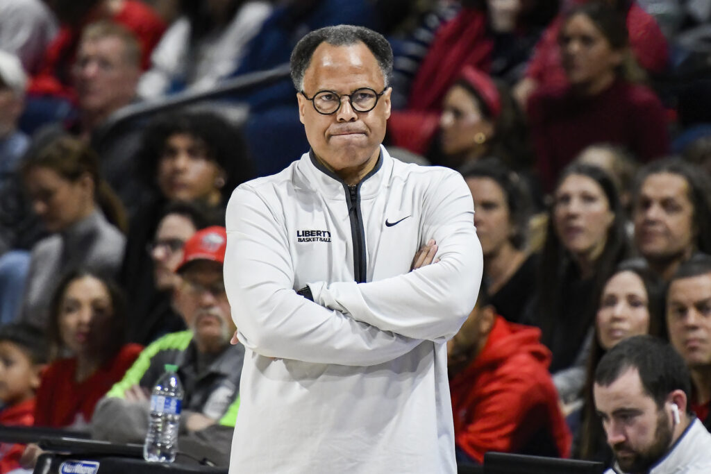 Liberty men’s basketball season photo gallery A Sea of Red