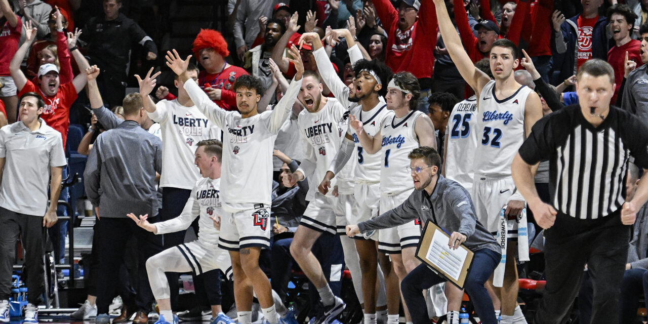 Liberty basketball all-time in conference championship games