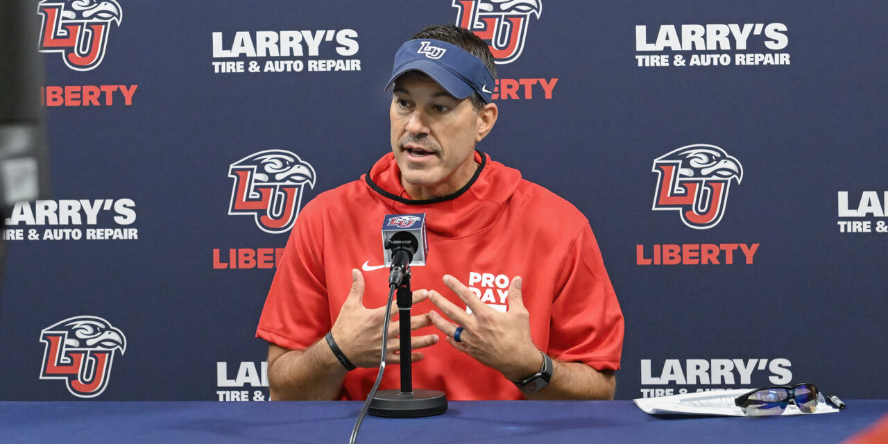 Liberty head coach Jamey Chadwell press conference quotes 8.17.23
