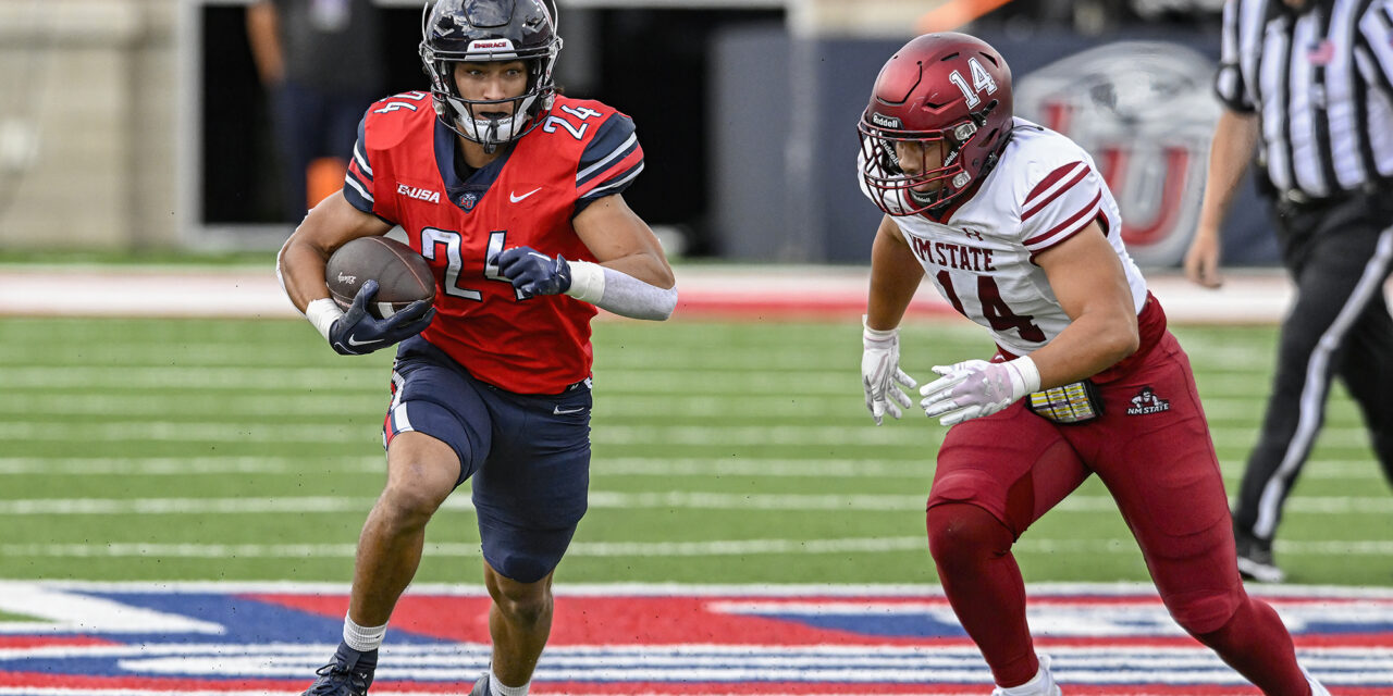 Liberty RB Vaughn Blue to be out “quite a while” due to injury