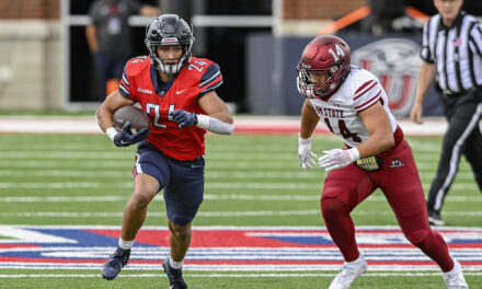 Liberty RB Vaughn Blue to be out “quite a while” due to injury