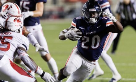Liberty bowls over Jacksonville State in second half to secure victory on road