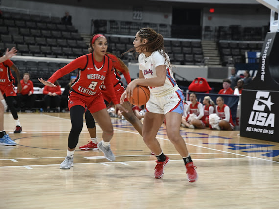 #2 Liberty Lady Flames defeat WKU to advance to CUSA Semis