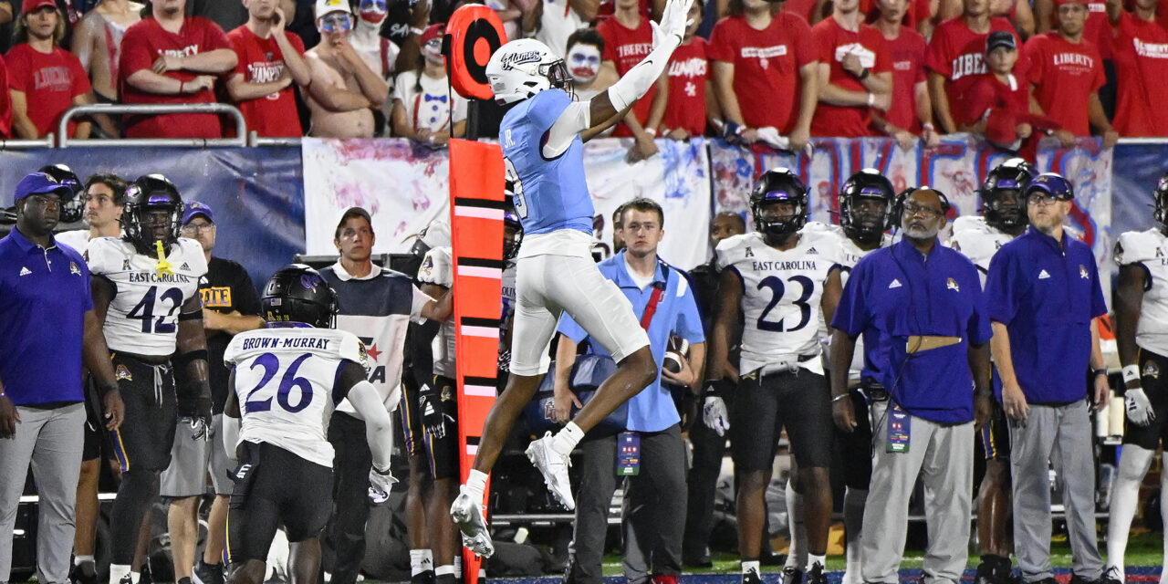 Donte Lee emerging as a threat at wide receiver for Liberty