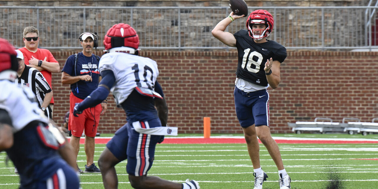 Liberty still looking for its starting quarterback