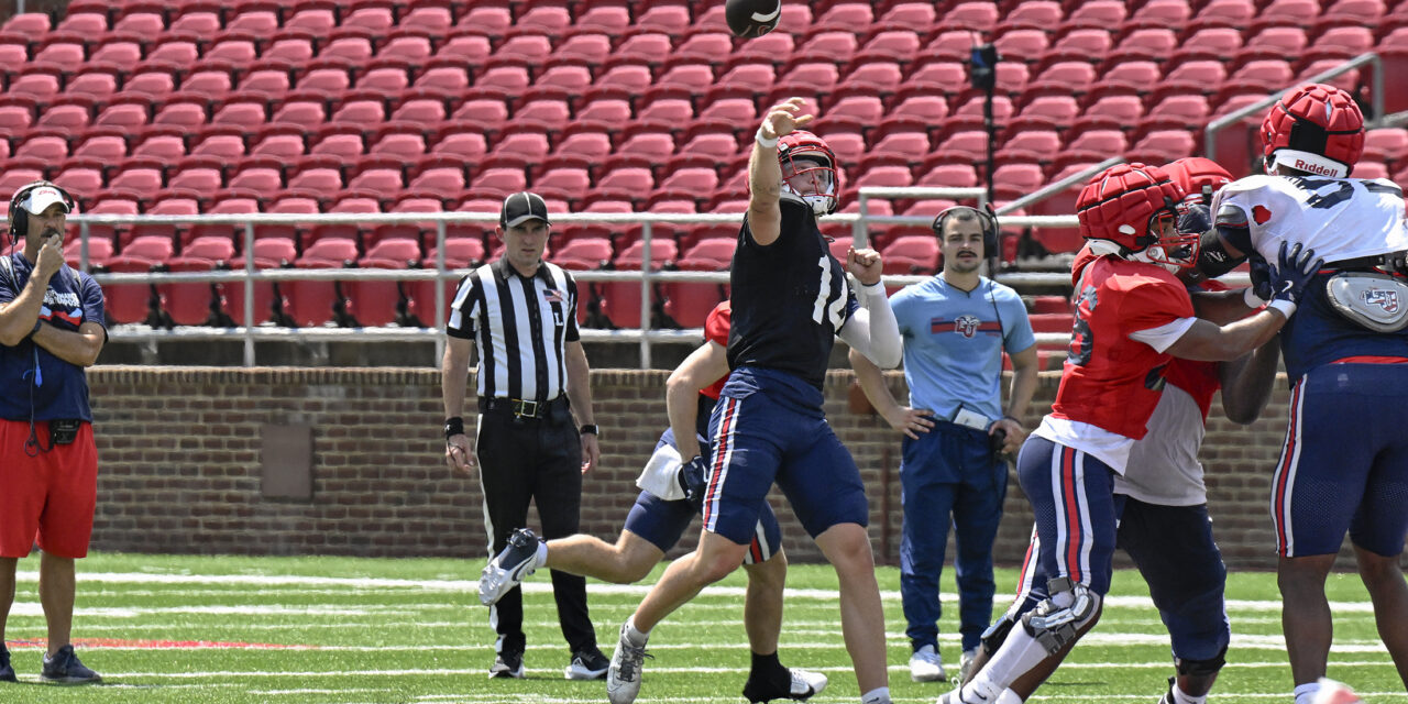 Liberty QBs “competing together” as Spring comes to a close
