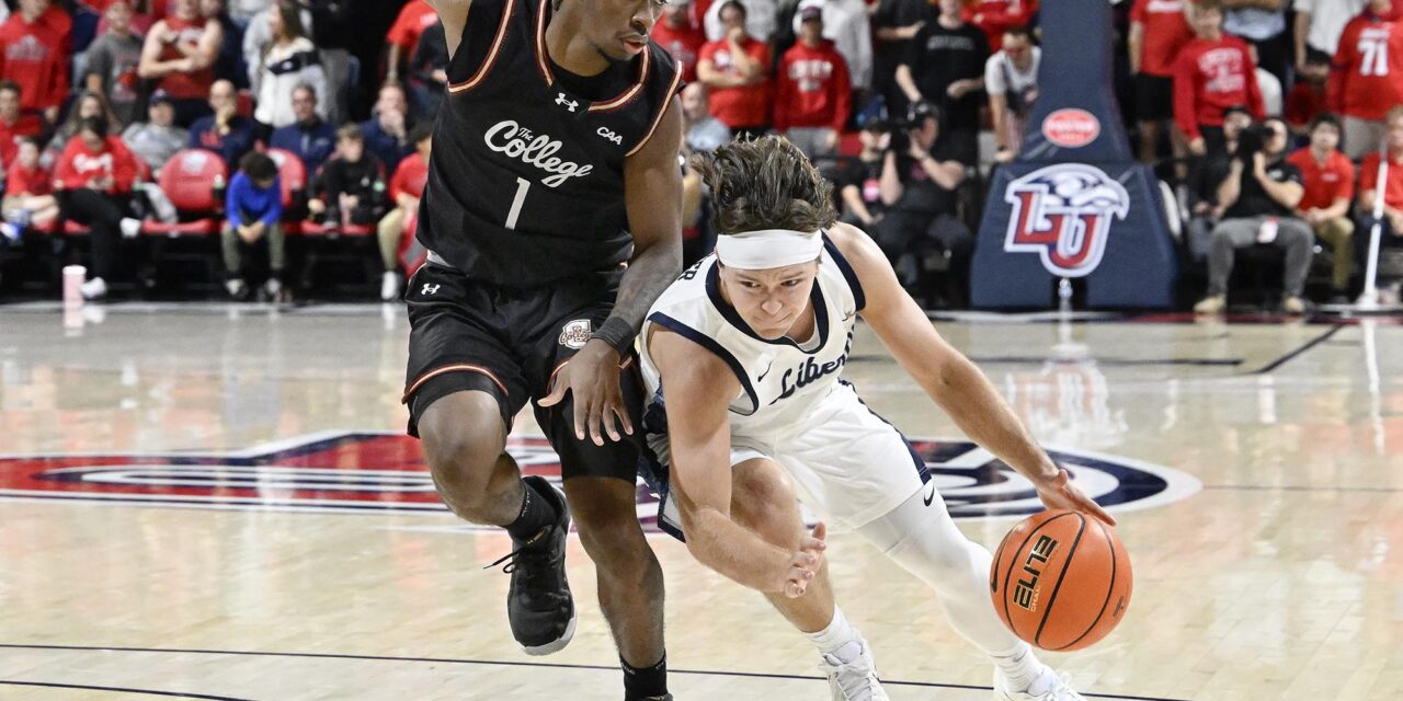 Liberty shoots its way past Charleston, 90-75