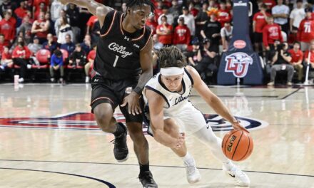 Liberty shoots its way past Charleston, 90-75