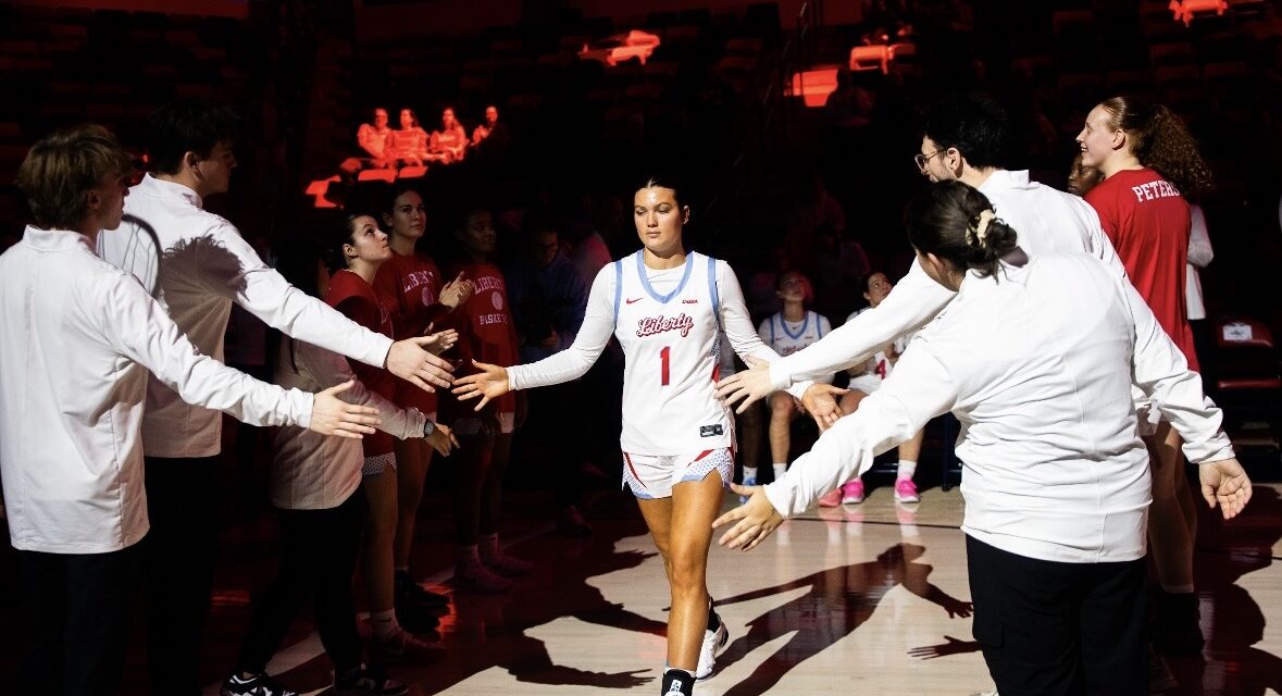 Liberty Lady Flames sweep homestand, clinch top six spot in CUSA Tournament