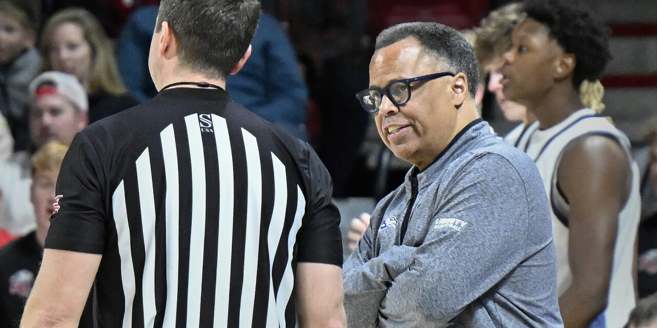 Liberty pulls away in 2nd half to defeat Sam Houston