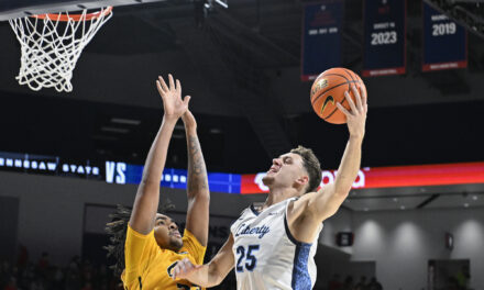 Liberty overcomes Kennesaw rebounding advantage in win Friday night