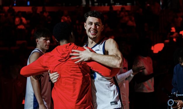 Zach Cleveland’s buzzer-beater lifts Liberty to win at NMSU