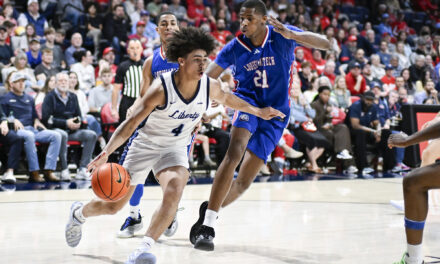 AJ Bates scores 34 to lead Louisiana Tech past Liberty