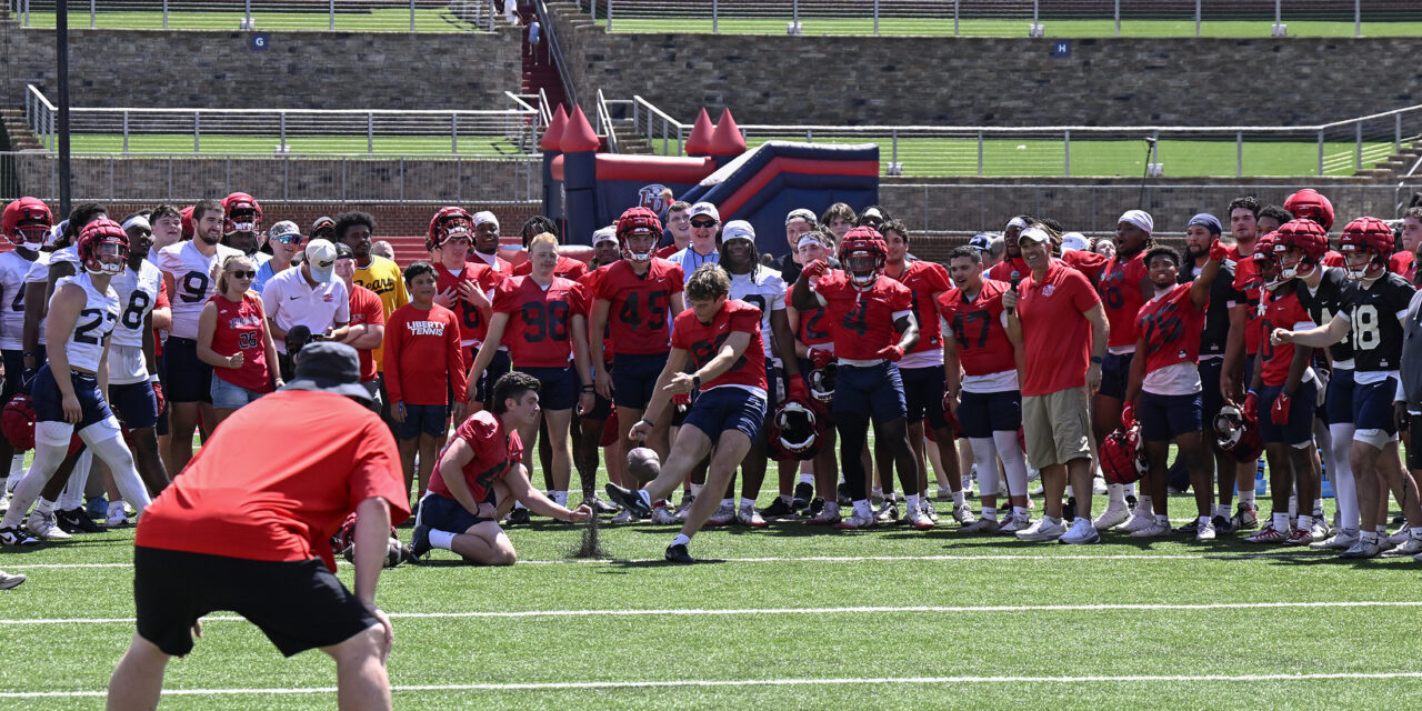 ASOR Steps into the Fast Lane with Ed Lane to discuss Liberty Football entering Training Camp