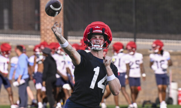 Liberty’s Ethan Houck makes move from QB to TE