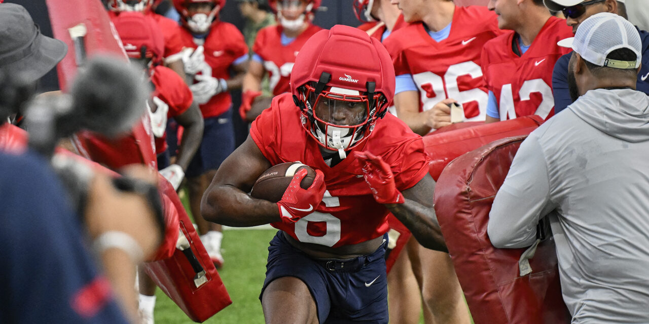 Video: Liberty football training camp update