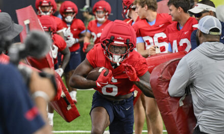 Video: Liberty football training camp update