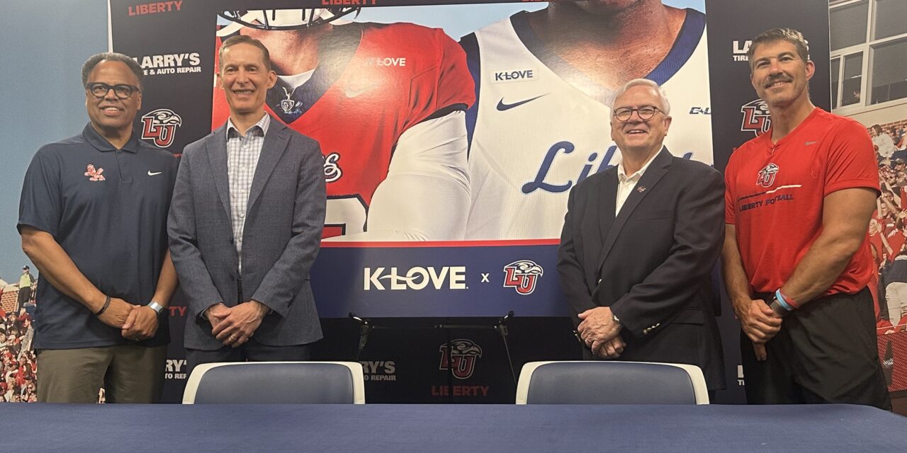 Liberty Athletics inks jersey patch deal with K-Love