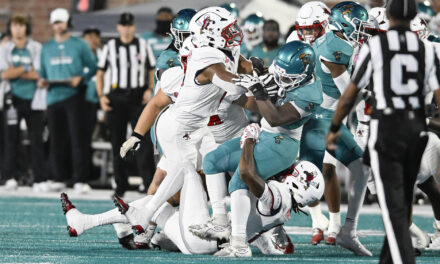 PFF Snap Counts & Player Grades for Liberty at Coastal Carolina