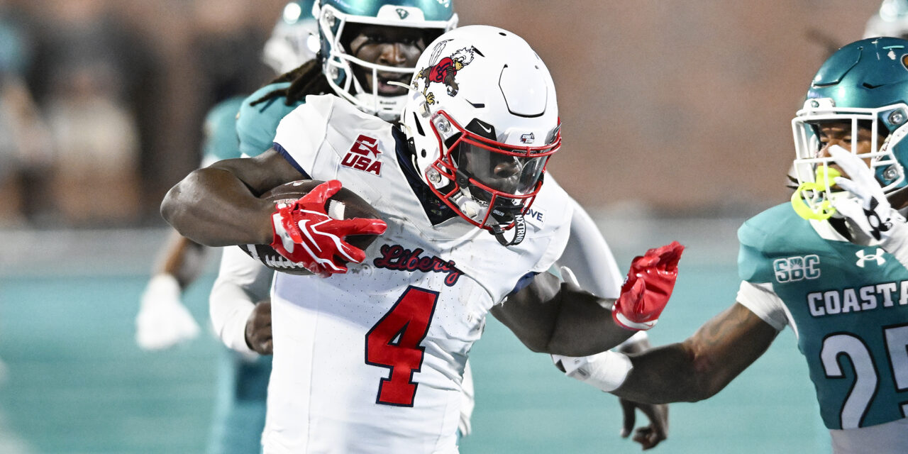 Liberty defeats Coastal Carolina, 34-17