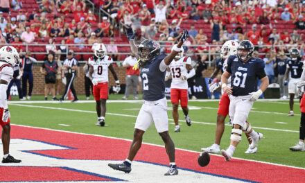 Liberty defeats Ball State, 51-15