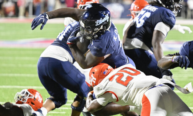 PFF Snap Counts & Player Grades for Liberty vs Sam Houston